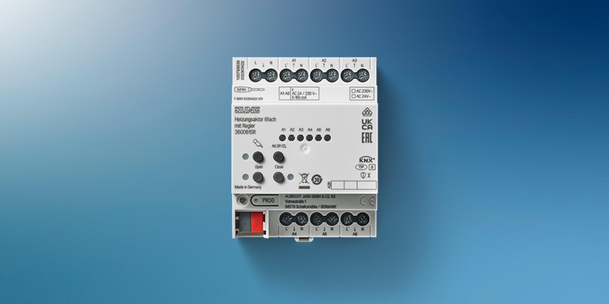 KNX Heizungsaktor 6-fach bei Elektro Menzel Inh. Schlenker Christian in Wegeleben